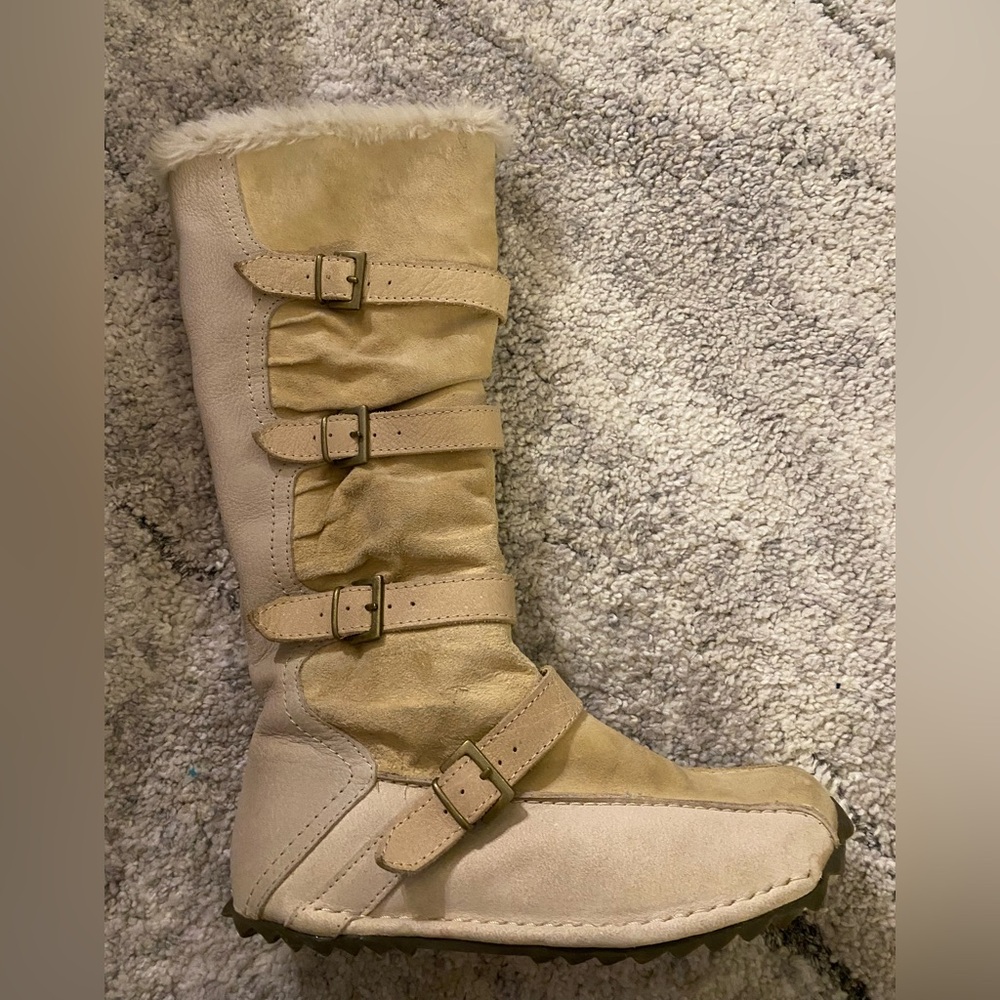 Aldo Faux Fur Vintage Boots, Size 6 Y2K Snow Bunny ❄️ - Picture 7 of 8